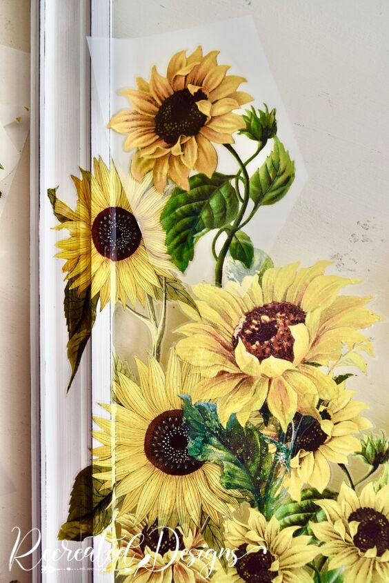 create sunny summer sunflower art