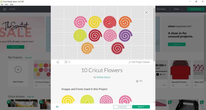 create beautiful cricut paper flowers for a spring sign