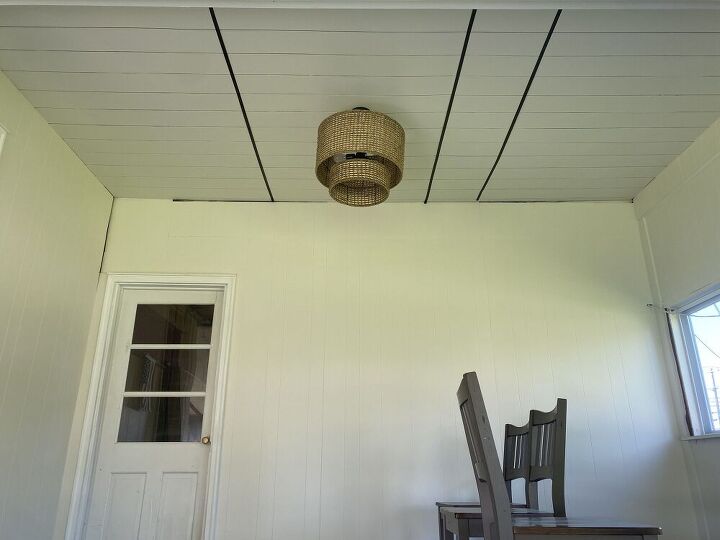 diy faux ceiling beams