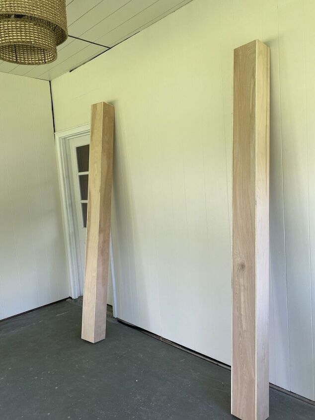 diy faux ceiling beams