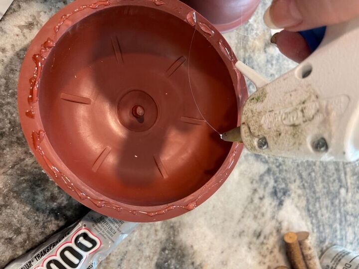 dollar tree plunger pumpkin tutorial