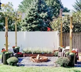 s 10 ways to turn a corner of your yard into a mini paradise, String up solar lights