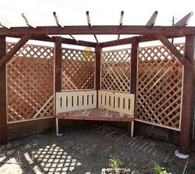 s 10 ways to turn a corner of your yard into a mini paradise, Build a beautiful garden arbor