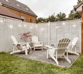 s 10 ways to turn a corner of your yard into a mini paradise, Create an inviting garden seating area
