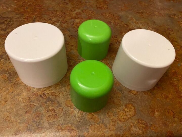 q how can i repurpose spray can lids