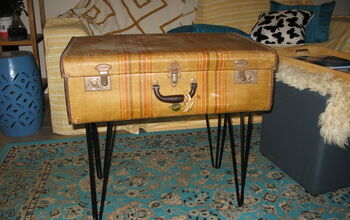 Vintage Suitcase to Coffee Table
