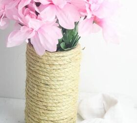how to make a rope vase