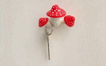 Mushroom Wall Hook | Airdry Clay Craft