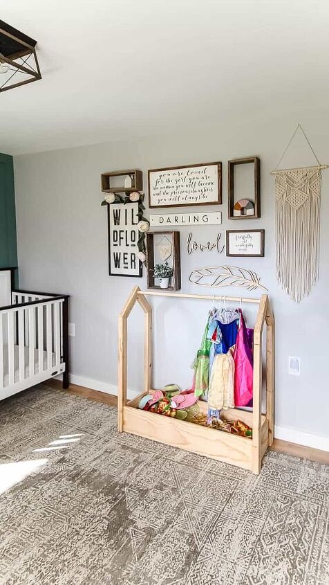 diy dress up storage for kids with free woodworking plans