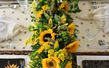 Create a Fresh Floral Table Centerpiece Using Chicken Wire