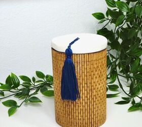 s 16 of the smartest ways to reuse empty tin cans, A cute bamboo box