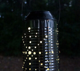 s 16 of the smartest ways to reuse empty tin cans, A charming solar lantern