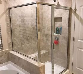 how to clean glass shower doors to make them sparkle, How to clean glass shower doors