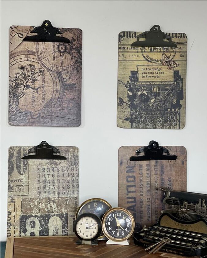 Make Your Own Clipboard Art Easy DIY Decoupage Project Hometalk Make Your Own Clipboard Art Easy DIY Decoupage Project Hometalk