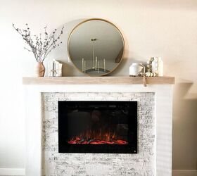 How I Added a DIY Fireplace to My Home