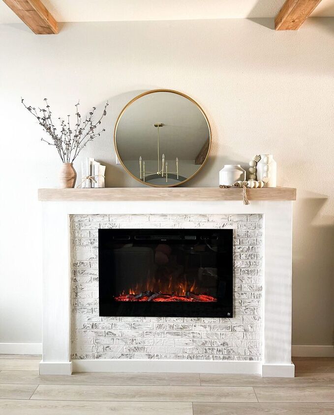 how i added a diy fireplace to my home