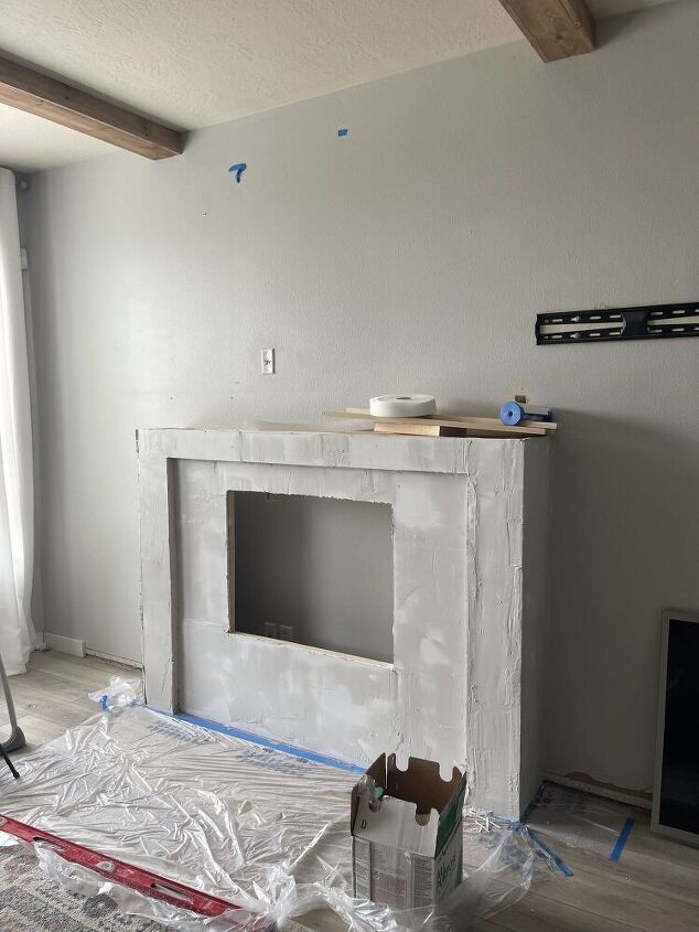 how i added a diy fireplace to my home