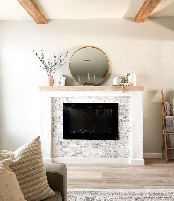 how i added a diy fireplace to my home