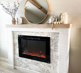 how i added a diy fireplace to my home