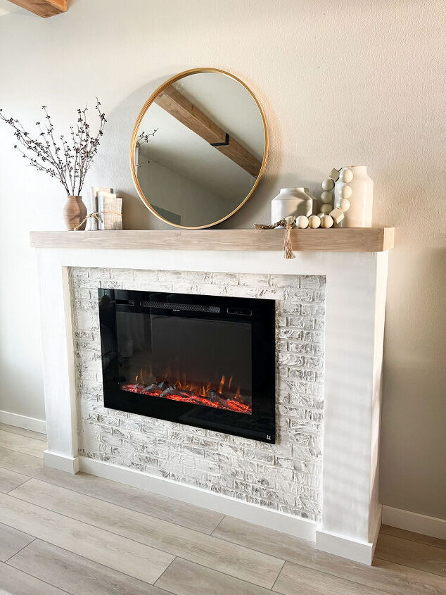 how i added a diy fireplace to my home