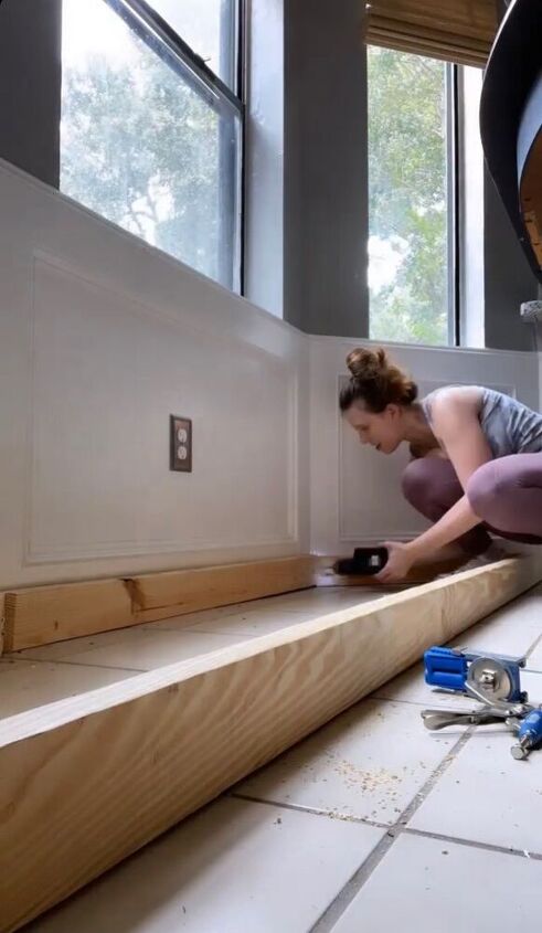 Window Bench Build Out Bay Window Bench Build | Hometalk