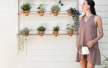How to: Build a Vertical Hanging Wall Planter
