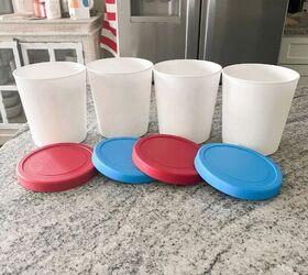 diy ice cream labels, Here are what the blank containers look like before the labels were added