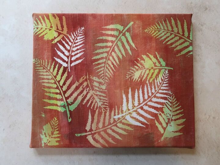las 20 mejores ideas de decoracin con hojas que puedes probar este otoo, C mo hacer arte batik con una barra de pegamento