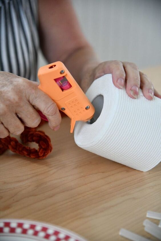 how to make toilet paper pumpkins the curated farmhouse