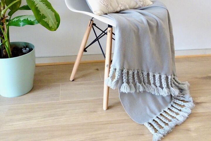 s 15 ways to make your home feel cozier this season, A braided fringe throw blanket