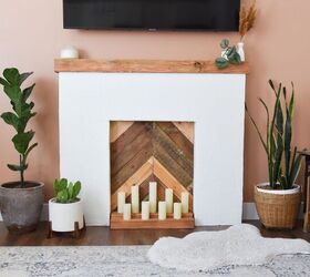 s 15 ways to make your home feel cozier this season, A beautiful faux fireplace