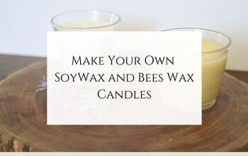  Faça suas próprias velas de cera de abelha e cera de soja