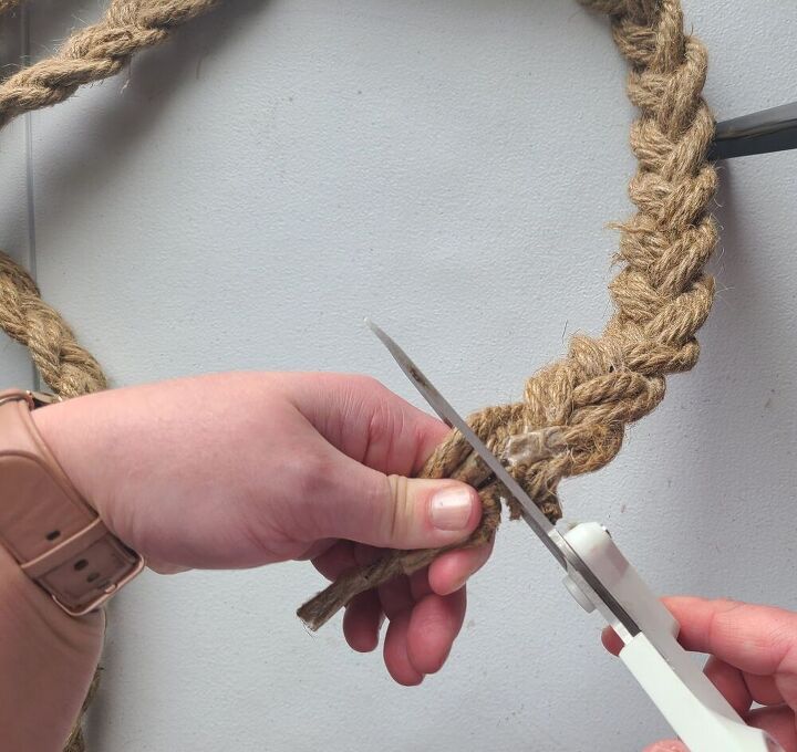 tutorial de guirlanda de corda nutica