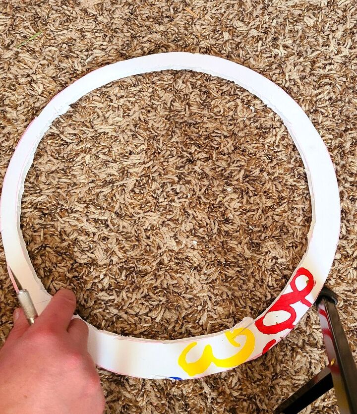 nautical rope wreath tutorial