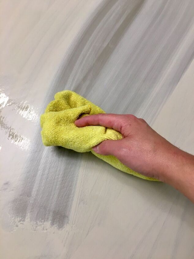 old dated coffee table makeover