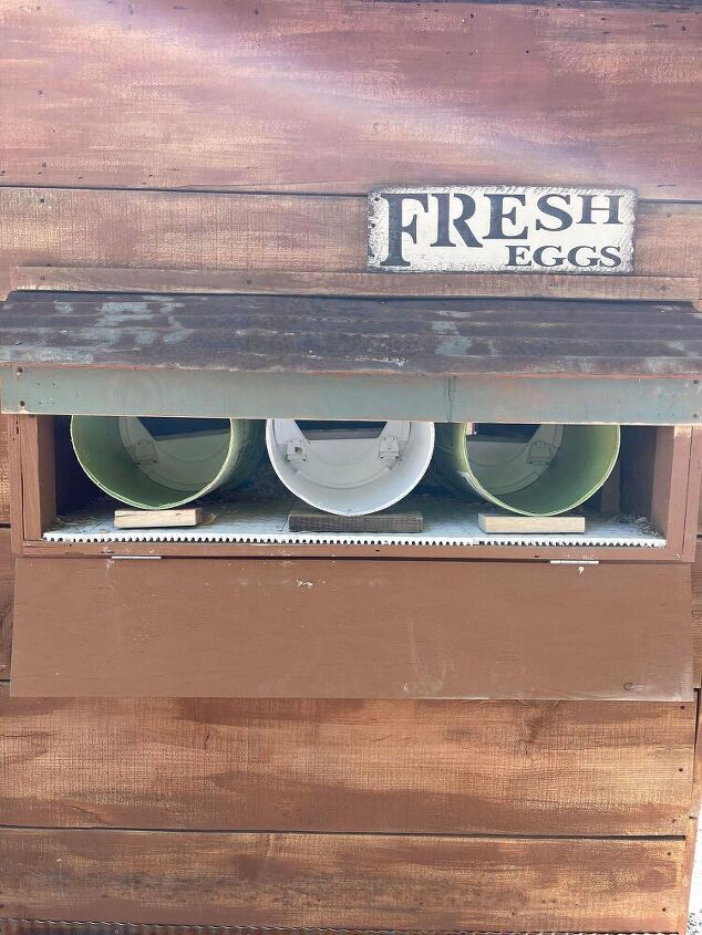 as nossas caixas ninho para galinhas