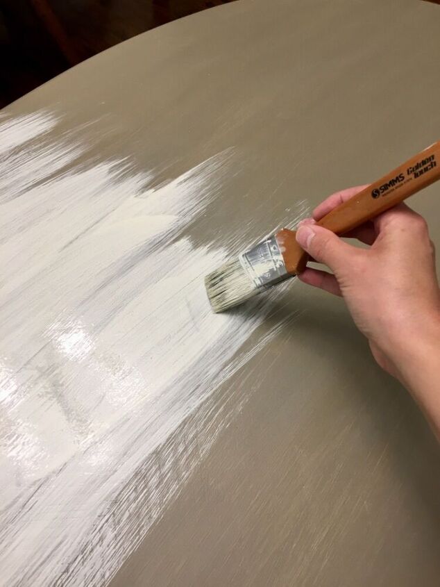 old dated coffee table makeover