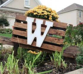 s 14 outdoor decor ideas everyone needs to see before fall, This stunning flower filled crate wheelbarrow