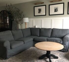 Ikea on sale gray sectional