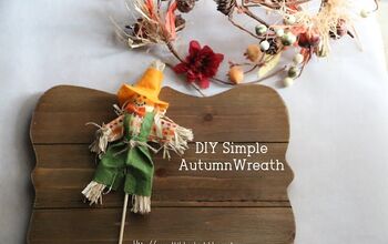  Olá Fall.-Uma guirlanda de outono DIY simples e Bonus Autumn Finds.
