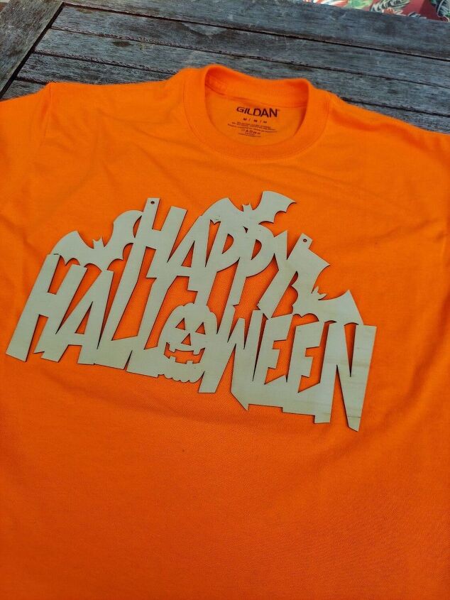 camisas de halloween branqueadas