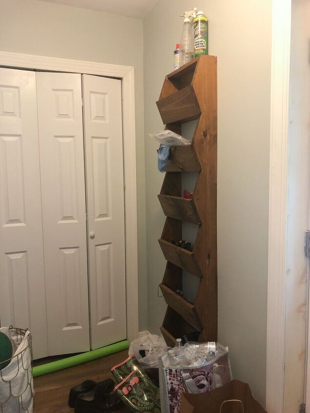 easy board and batten in our small entryway