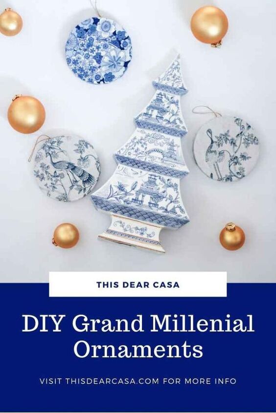 how to make diy decoupage christmas ornament