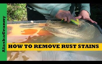 How do I restore a mirror, has rust looking stains on glass. Thank You ...