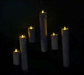 22 ideas espeluznantes para halloween que puedes probar este ao, Estas fantasmales velas flotantes