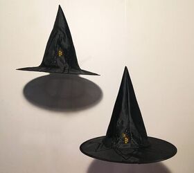 22 ideas espeluznantes para halloween que puedes probar este ao, Estas siniestras luminarias de sombrero de bruja