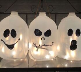 22 ideas espeluznantes para halloween que puedes probar este ao, Estos espeluznantes fantasmas de jarra
