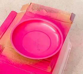 How spray painting a metal bowl can keep you organized this season