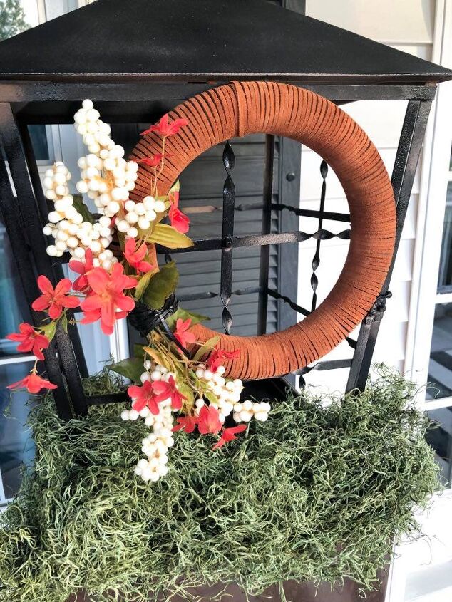 a fall wreath idea in 3 easy steps