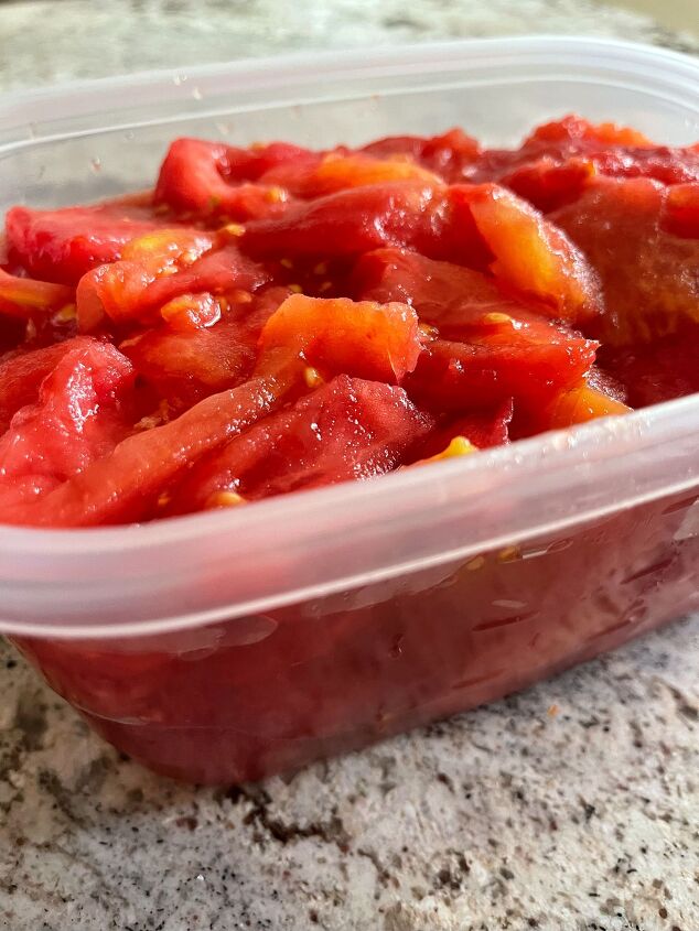 congelar tomates para disfrutar de la cosecha durante todo el ao